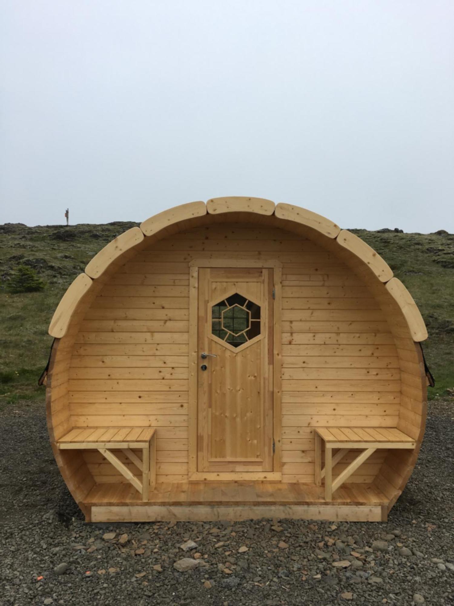 Framtid Camping Lodging Barrels Djúpivogur Exteriör bild